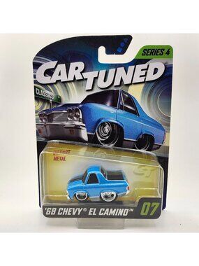 MGA CarTuned Series 4 No 07 68 Chevy El Camino Classics Blue